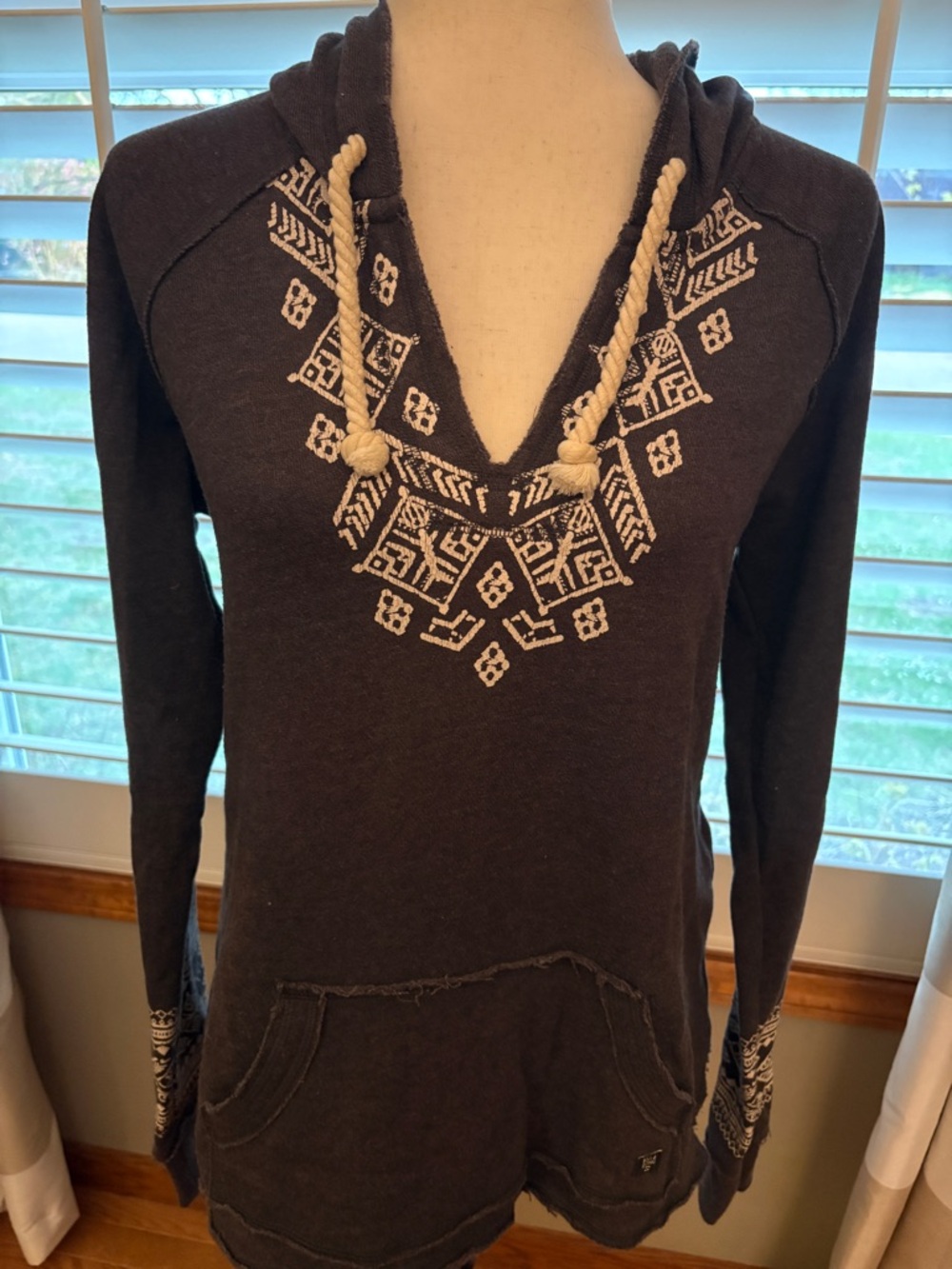 Billabong beachy boho hoodie